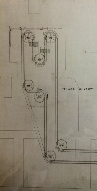 Illustration for article titled There's a Hidden Conveyor Belt Under the Capitol That Was Just for Moving Books
